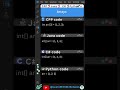 Compare 4 Major Coding Languages  to see How they use Arrays? #coding #programming