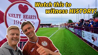 KELTY HEARTS FIRST EVER SPFL MATCH!!!! Kelty Hearts v Cowdenbeath SPFL League 2