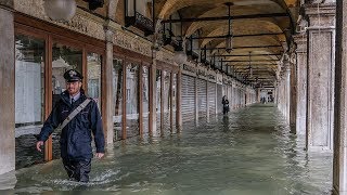 Venice inundated as Italy hit by floods and fierce winds