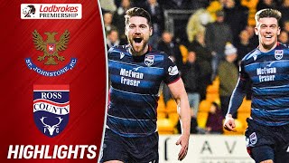 St Johnstone 1-1 Ross County | Hendry With Late Equaliser For Saints | Ladbrokes Premiership