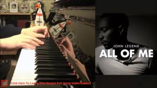 John Legend - All Of Me (Piano Cover by Amosdoll)