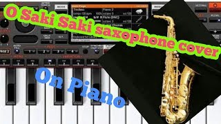 O saki saki- batla house- mobile piano  tutorial- How to play O Saki Saki on mobile piano