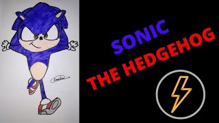 How to draw Sonic The Hedgehog shorts | Sonic the Hedgehog | Easy😎