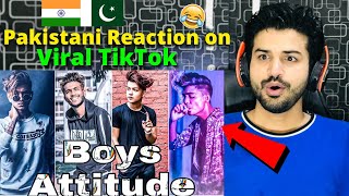 Pakistan React on Indian NEW BOYS ATTITUDE TIK TOK VIDEOS | Girls ATTITUDE VIDEOS | Reaction Vlogger