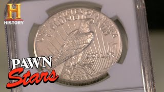 Pawn Stars: VERY RARE 1922 COIN IS HOLY GRAIL OF CURRENCY (Season 10) | History