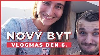 VLOGMAS Den 6. | Nový byt! | Stěhovací vlog 1. část