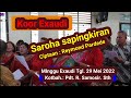 Minggu Kebaktian Exaudi, Gereja HKBP Simpang Limun.