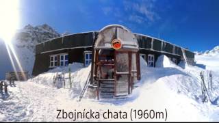 Ski touring - Zbojnícka chata - Vysoké Tatry february 2016