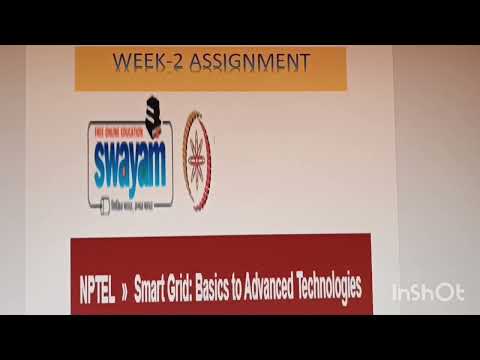 Nptel Week 2 Assignment Smart Grid Basics To Advanced Technologies