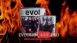 Evol Kimya / Isıya dayanıklı EVOTERM 600 PRO #ısıyadayanıklıboya  #heatresistantpaint #metalboyası