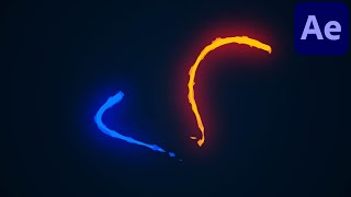 Magic Energy Stroke - After Effects Tutorial (No Plugins Required)