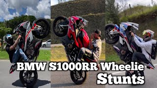 BMW S1000RR Wheelie || Heavy Motors ||