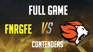 FNRGFE vs Selfless Full Game - Quarterfinals (Bo3) - NA Overwatch Contenders Qualifiers