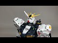 【gunpla】mg 1 100 rx 93 ν gundam ver.ka english sub