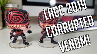 Unboxing Corrupted Venom + Glow Test! Exclusive Funko Pop!