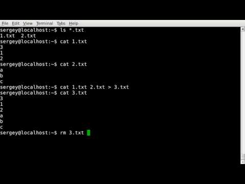 How to combine multiple text files into one file in Linux How to combine multiple text files into one file in Linux
