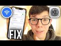 How To Fix iPhone Not Connecting To WiFi - Full Guide
