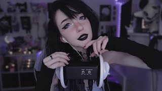 asmr ☾ where does it tingle?✨ randomly placed & paced 3dio tapping pt. 2