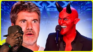 DEVIL SINGER SHOCKS SIMON COWELL with his ANGELIC VOICE!