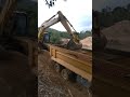 Komatsu PC210 loading Sand #shorts