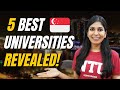 Best Universities of Singapore 🔥| Top Universities of SG revealed!!