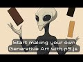 Creative coding with p5.js tutorial follow along