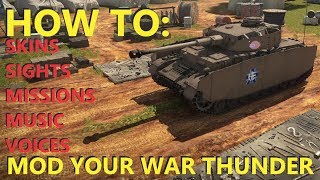 How to install ANY kind of mods (Skins, Sights, Sounds and more!) Ft. GIRLS UND PANZER