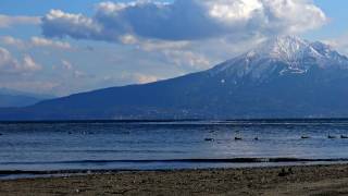 【霧島ジオパーク】【桜島・錦江湾ジオパーク】霧島 美しい冬の情景 癒し BGM 4k撮影