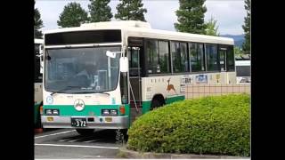 奈良交通　いすゞU-LV224N（IKコーチ）　走行音⑪　奈良22き372②（1994年式　DD5速MT　2扉車）