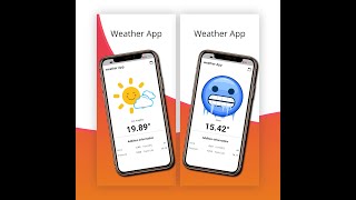 Flutter Weather App with rest API 🔥