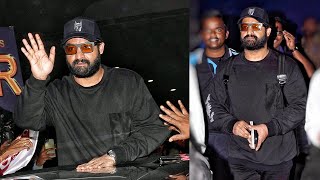 Jr Ntr Returns to Hyderabad after Attending #Oscars | RRR | Gulte.com