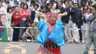 よさこい柏紅塾（2014銀座柳まつり・よさこい二回目・\