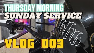 VLOG 003 SUNDAY SERVICE TACO TRAIN 11/10