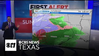 First Alert Weather Days Sunday-Thursday due to wintry weather