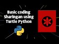 How to draw Sharingan Using Turtle Python😲🔥- Basic coding - Begginers