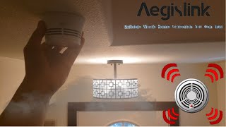 Aegislink Photoelectric Smoke Alarm