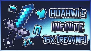 ❌MINECRAFT PVP TEXTURE PACK - HUAHWI'S INFINITE 16X REVAMP (FPS)❌