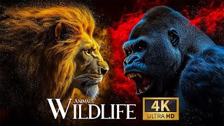 Animals Wildlife 4K 🐾 Discover the Wonders of Nature with Soothing Piano Music 🎹