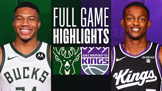 BUCKS at KINGS | FULL GAME HIGHLIGHTS | March 12, 2024