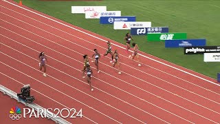 Daryll Neita shocks Sha'Carri Richardson in women's 200m in Shanghai | NBC Sports