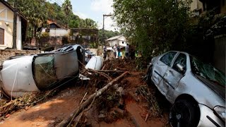 Terrible flooding and landslides have caused torrential rains in Brazil!