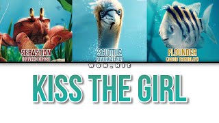 Kiss The Girl By Daveed Diggs, Awkwafina & Jacob Tremblay (From The Little Mermaid) (Colour Coded)