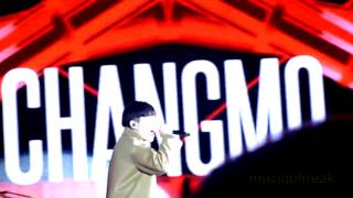 [HD FANCAM] 아이야 - Changmo 창모 (The Final Countdown 161230)