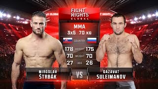 Miroslav Strbak VS Gazavat Suleimanov | FF2 / FNG49