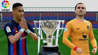 FIFA 23 - Barcelona vs Atletico Madrid - La Liga 22/23 | PS5 | 4K #fifa23 #laliga #barcelona