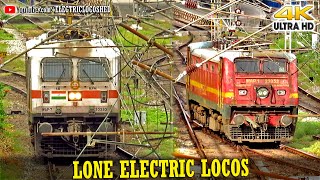 LONE ELECTRIC LOCOS !! WAP 1 and WAP 7 | Indian Railways