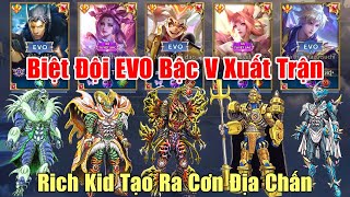 [Gcaothu] Biệt đội EVO bậc V xuất trận tạo ra cơn địa chấn - Địch phát hoảng khi gặp siêu Rich Kid