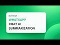 How to Summarize WhatsApp Conversations with AI | Periskope Tutorial
