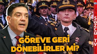 Teğmenlerle İlgili Gündem Olacak Açıklama! Göreve Geri Dönebilirlermiş! Yankı Bağcıoğlu Anlattı