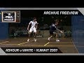 Squash: Archive Freeview - Ramy Ashour v John White - Kuwait 2007